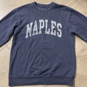 Blue Brandy Melville Naples Sweatshirt